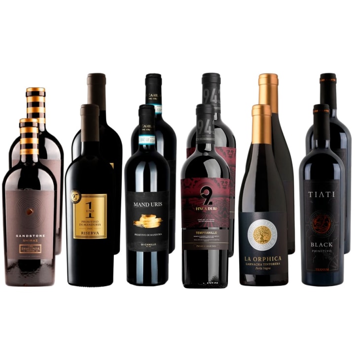 Favorite Black Reds wine bottle