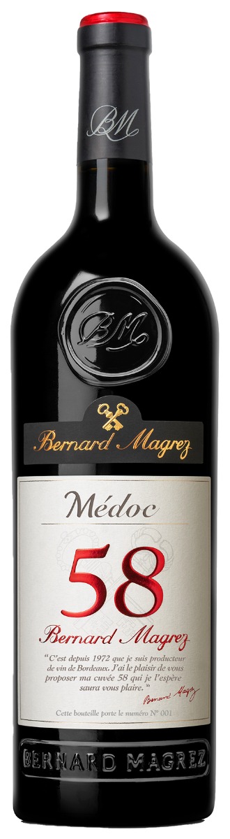 Bernard Magrez Médoc 58 2020 wine bottle