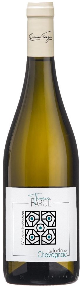 Thomas Farge Les Jardins de Chavagnac Blanc 2020 wine bottle