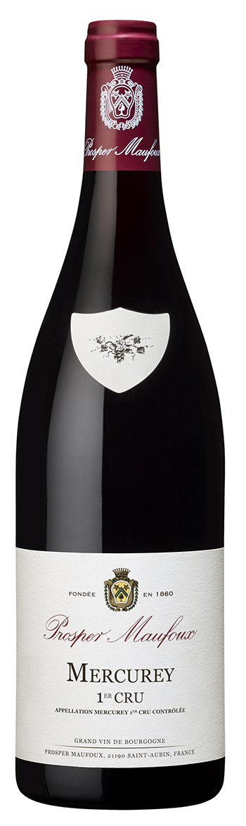 Prosper Maufoux Mercurey Premier Cru 2018 wine bottle