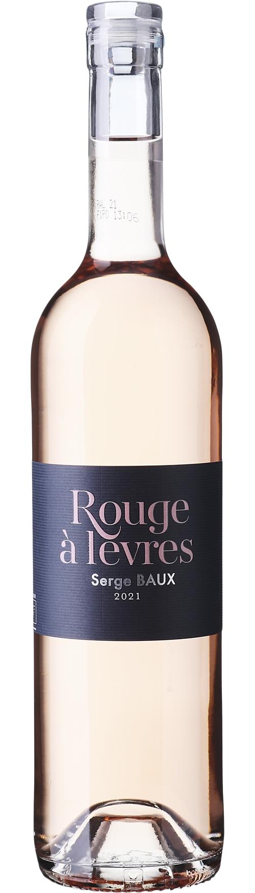 Domaine Mas Baux Rouge à Levres IGP Côtes Catalanes wine bottle