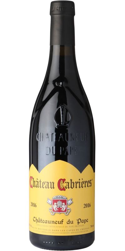 Chateau Cabrieres, Chateauneuf du Pape 1985 wine bottle