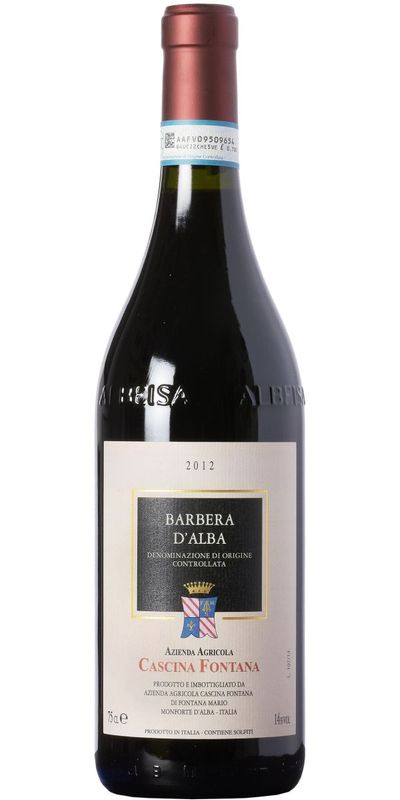 Cascina Fontana, Barbera d'Alba 2022 wine bottle