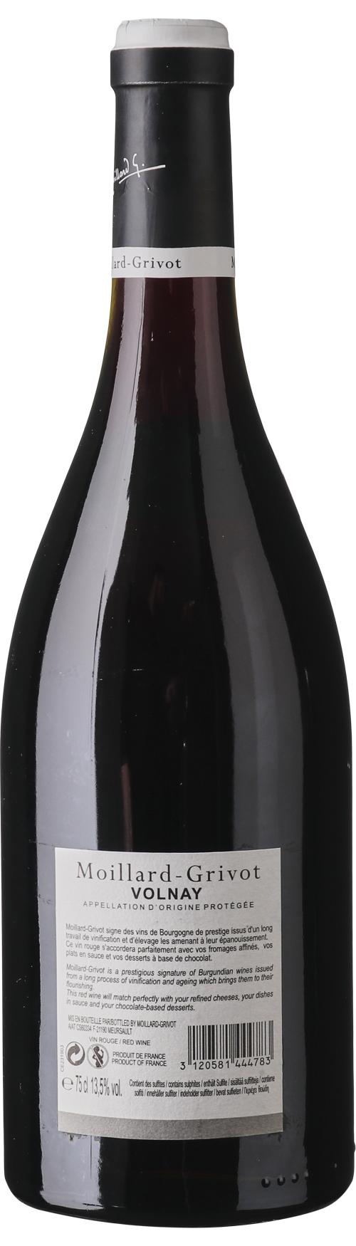 Moillard-Grivot Volnay wine bottle