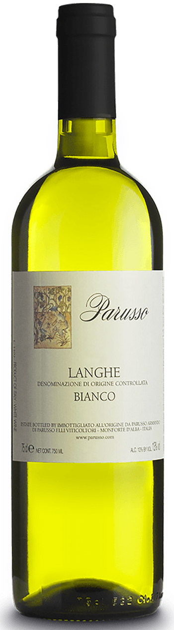 Parusso Langhe Bianco Sauvignon Blanc 2021 wine bottle