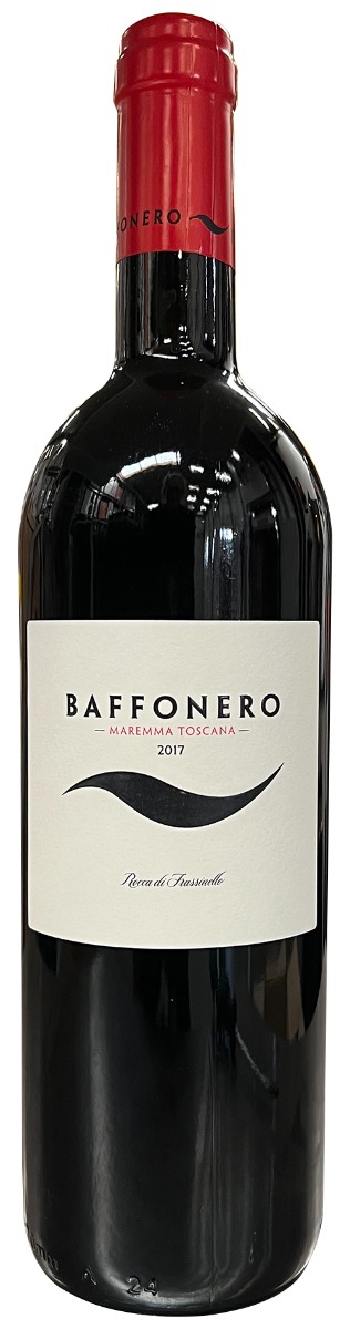 Rocca di Frassinello Baffonero 2019 i trækasse wine bottle