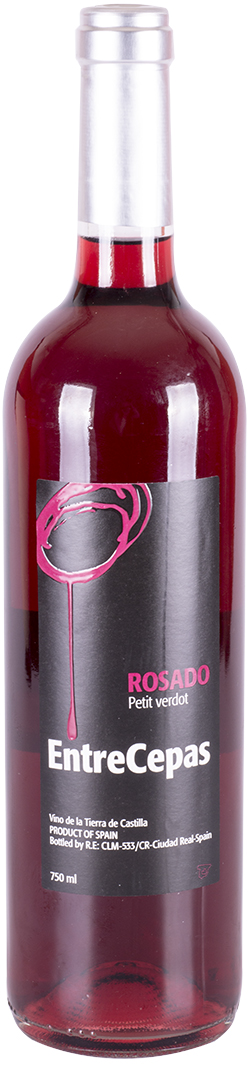 Entrecepas Rosado 2021 wine bottle