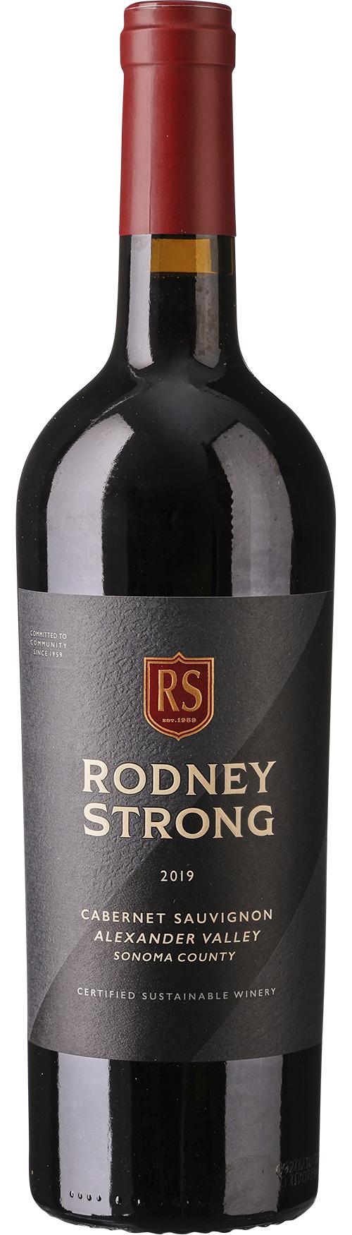 Rodney Strong Alexander Valley Cabernet Sauvignon wine bottle