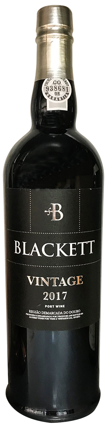 Blackett Vintage Port 2017 wine bottle