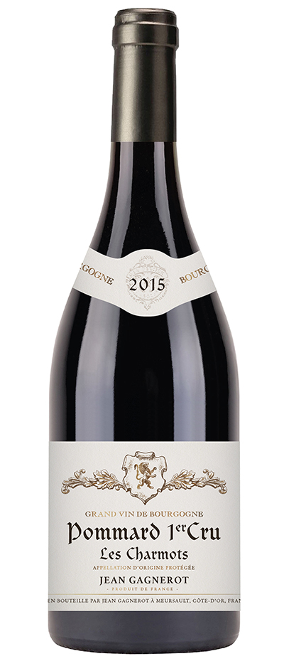 Jean Gagnerot Pommard 1er Cru Les Charmots 2015 wine bottle