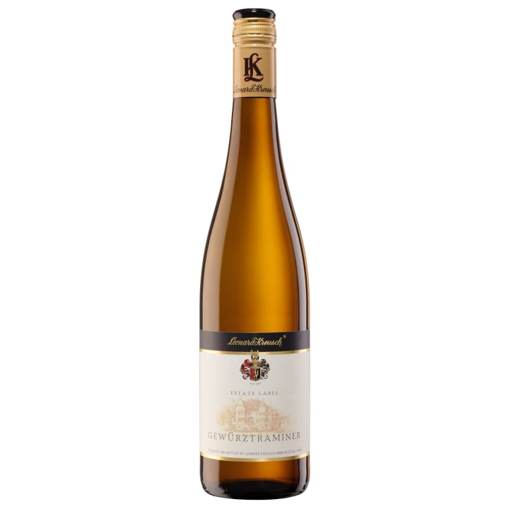 Leonard Kreusch Estate Gewurztraminer 2023 wine bottle