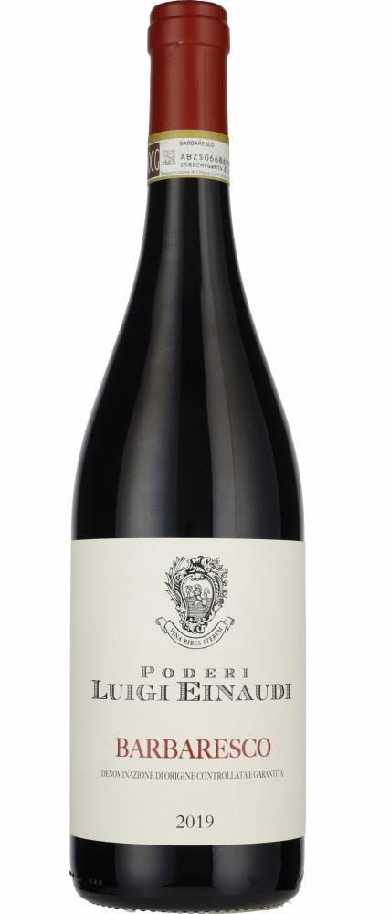 2019 Barbaresco Luigi Einaudi wine bottle
