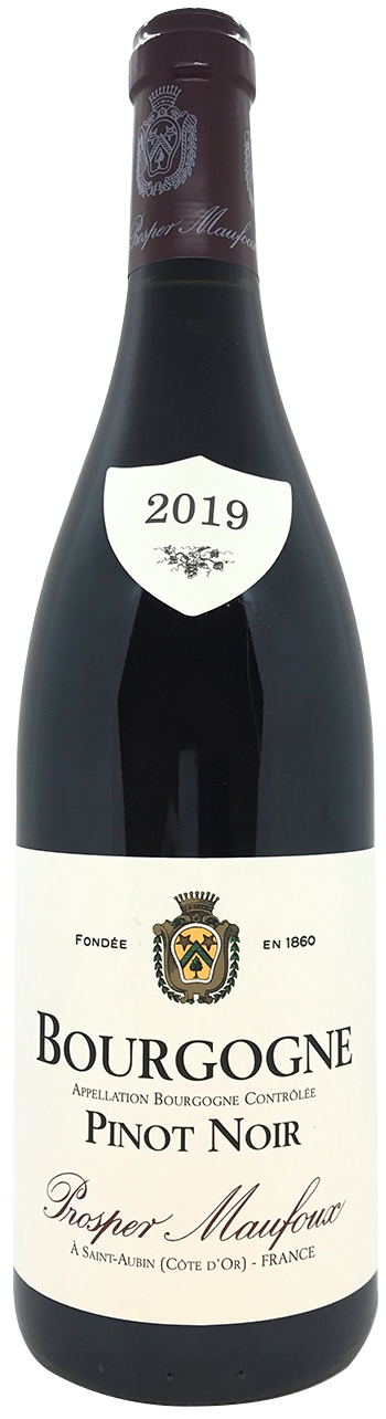 Prosper Maufoux Bourgogne Pinot Noir 2019 wine bottle