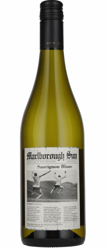 2025 Marlborough Sun Sauvignon Blanc wine bottle