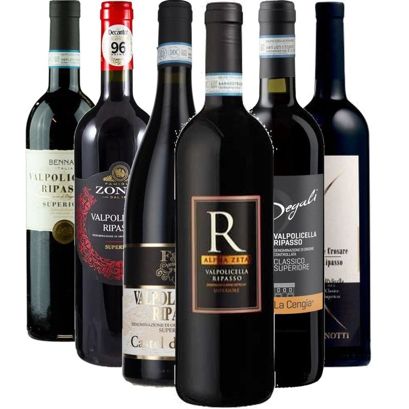 Smagekasse - Ripasso wine bottle