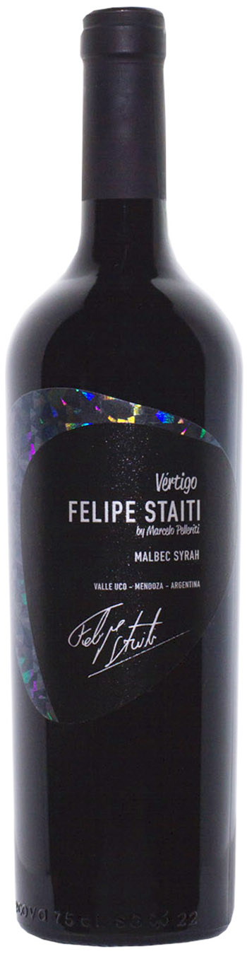 Felipe Staiti Vertigo 2018 wine bottle