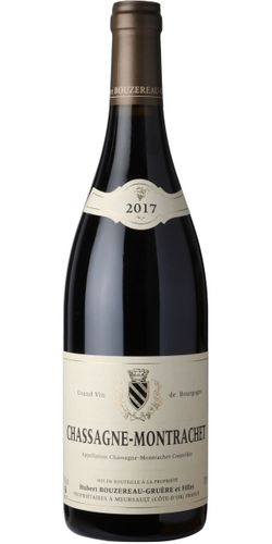 Hubert Bouzereau Gruere et Filles, Chassagne Montrachet Rouge 2022 wine bottle
