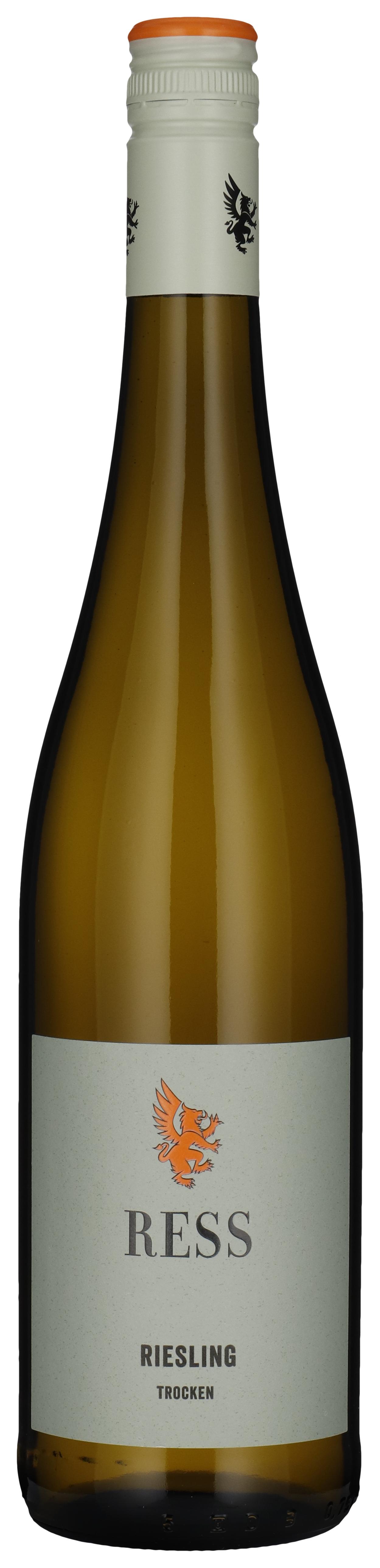 Ress Riesling 2024 wine bottle