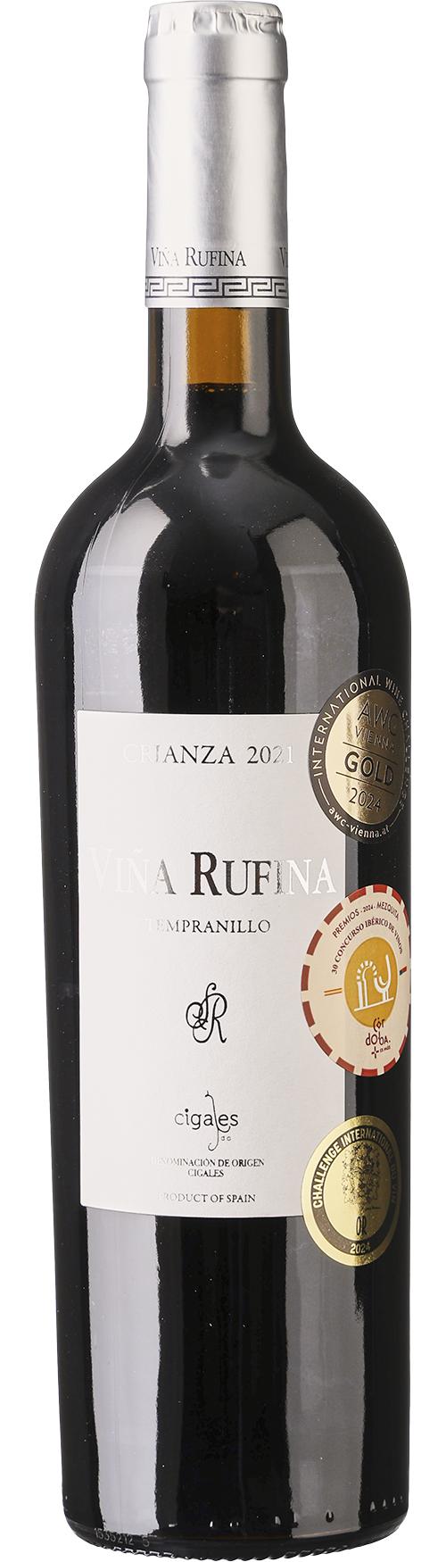 Viña Rufina Crianza Tempranillo wine bottle