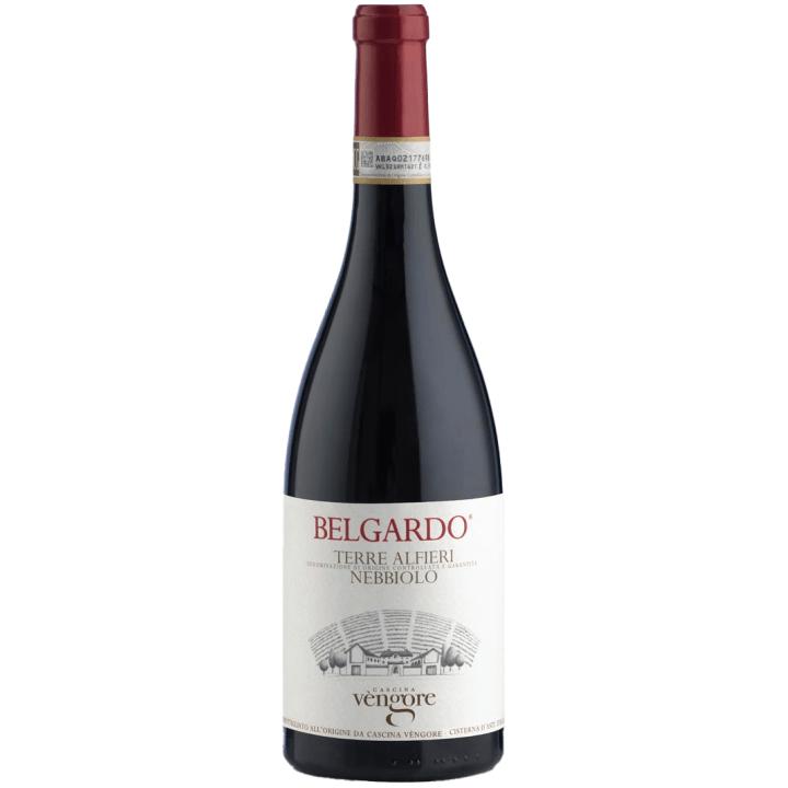 Cascina Vengore Belgardo Terre Alfieri Nebbiolo 2023 wine bottle