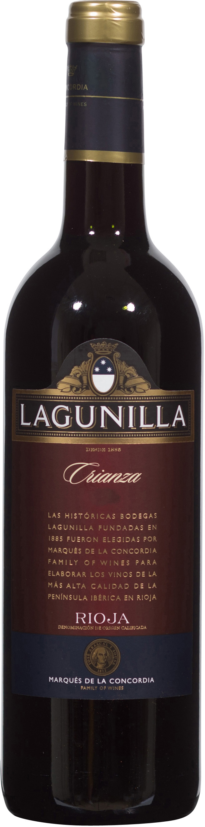 Lagunilla Crianza 2015 wine bottle