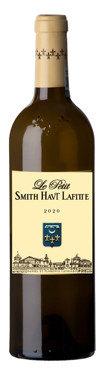 Le Petit Smith Haut Lafitte blanc 2020 Pessac-Léognan i trækasse wine bottle