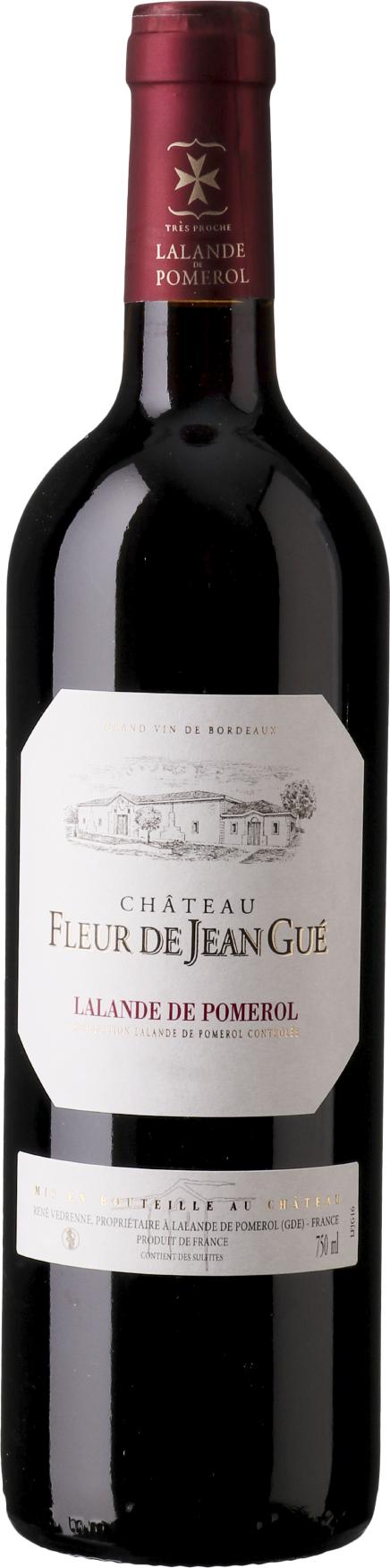 Château Fleur de Jean Gué wine bottle