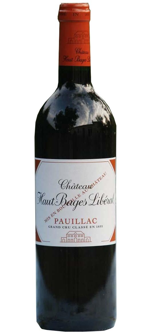 Château Haut-Bages Libéral Pauillac 5. Cru Classé 2018 i trækasse wine bottle
