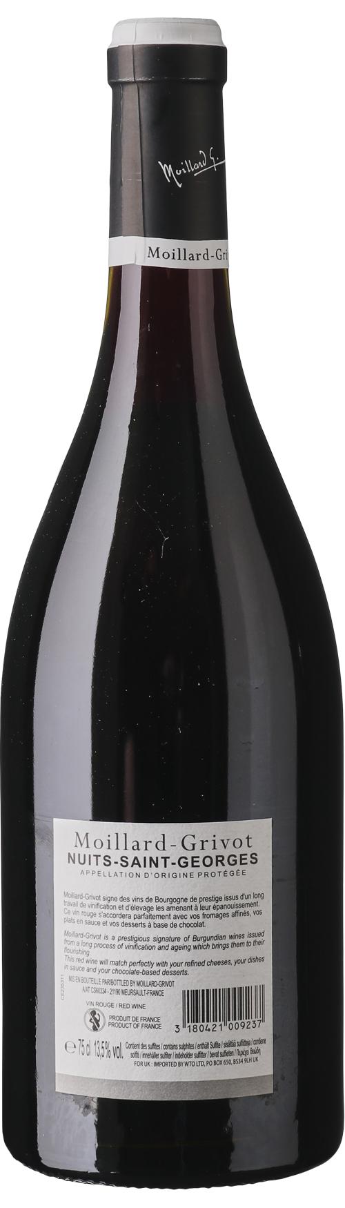 Moillard-Grivot Nuits-Saint-Georges wine bottle
