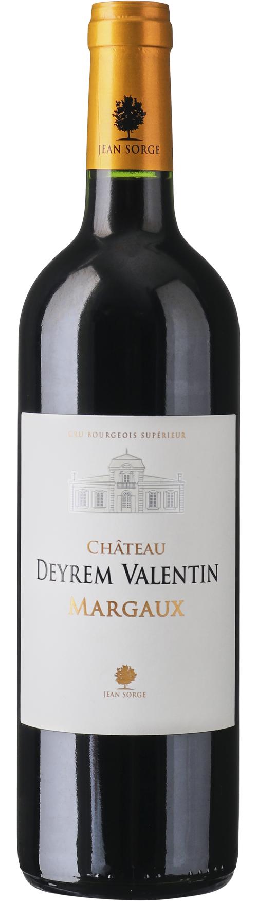 Château Deyrem Valentin Margaux wine bottle