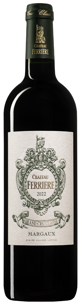 Château Ferrière Margaux 3. Cru Classé 2022 ØKO i trækasse wine bottle