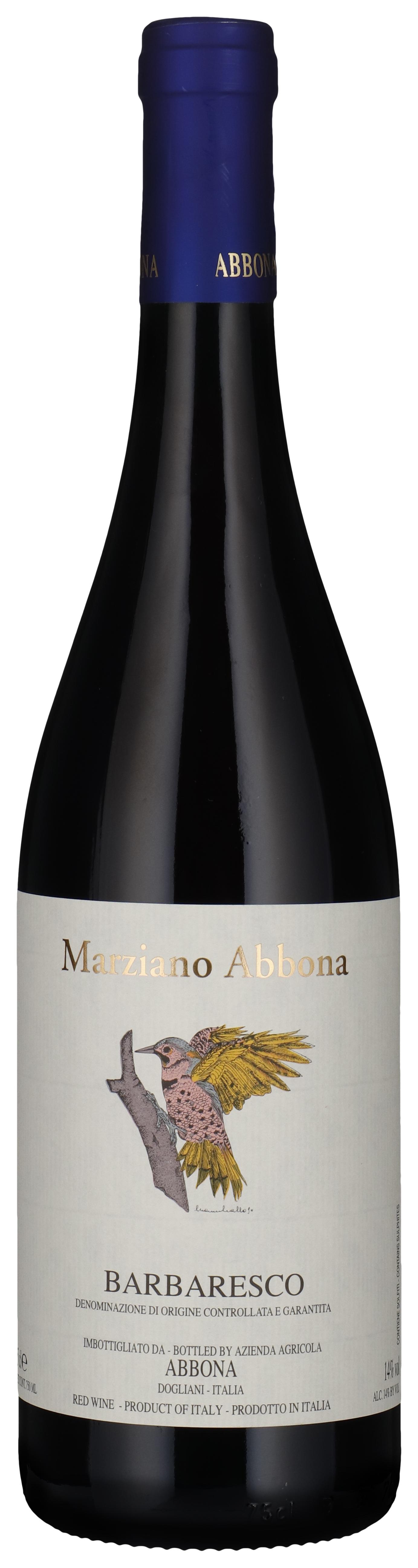 Barbaresco 2022 wine bottle