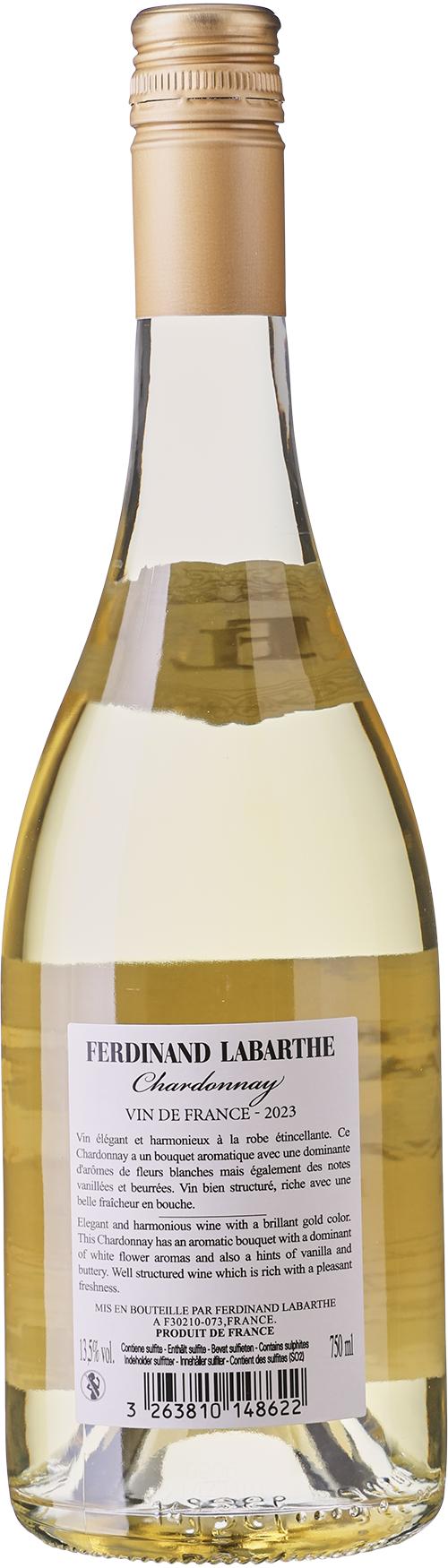 Ferdinand Labarthe Chardonnay wine bottle