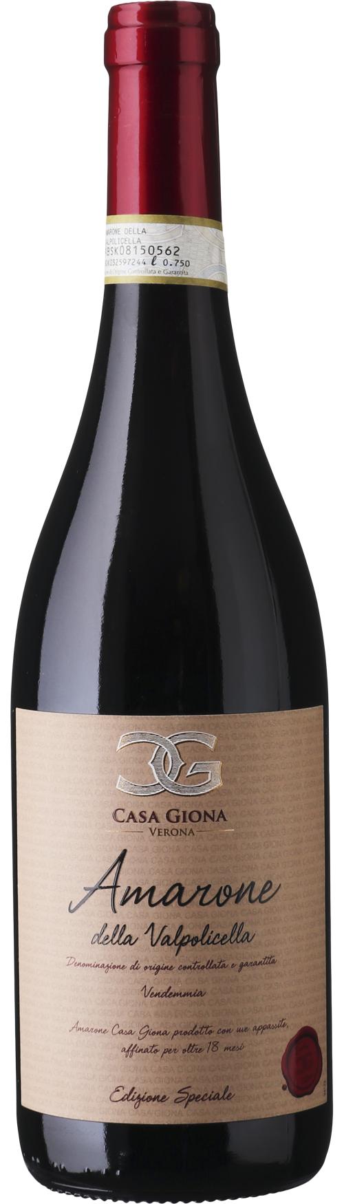 Casa Giona Amarone della Valpolicella DOCG wine bottle