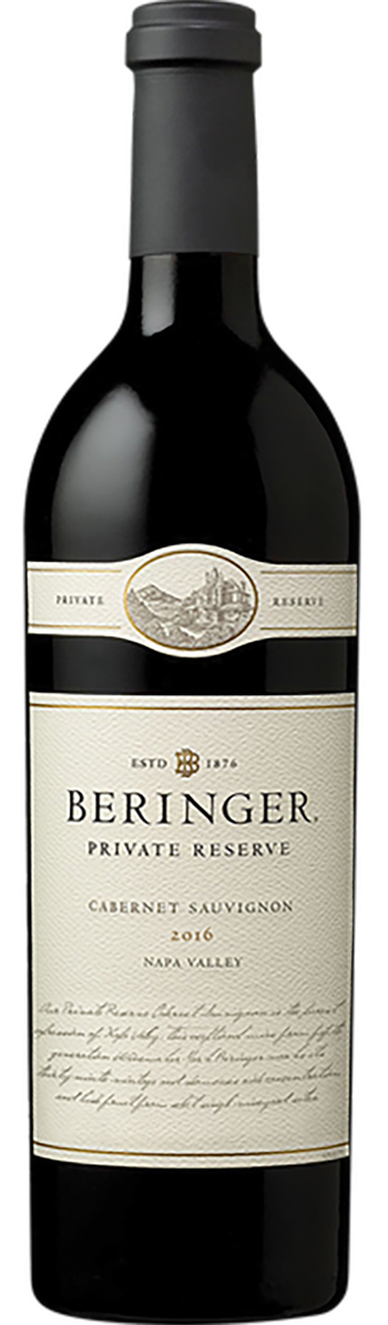 Beringer Private Reserve Cabernet Sauvignon Napa Valley 2016 wine bottle
