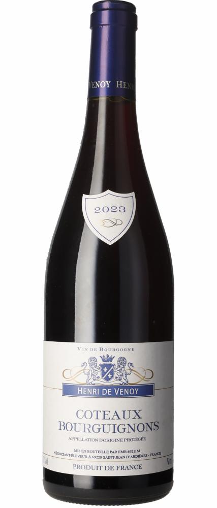 2023 Coteaux Bourguignon Rouge Henri de Venoy wine bottle