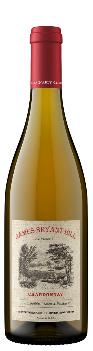 James Bryant Hill Estate Vineyards Chardonnay Central Coast 2020 wine bottle
