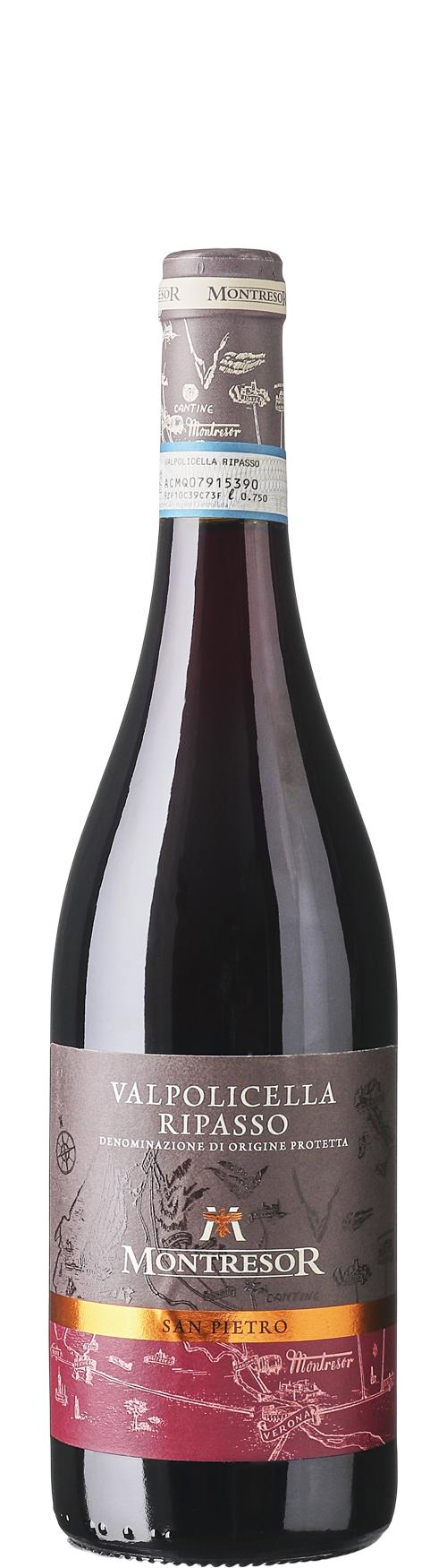 Cantine Montresor San Pietro Valpolicella Ripasso DOP wine bottle