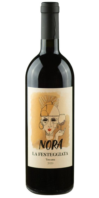 La Festeggiata, Nora Chianti Classico Riserva 2022 wine bottle