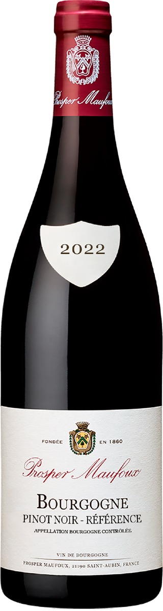 Prosper Maufoux Bourgogne Pinot Noir Réference 2022 wine bottle