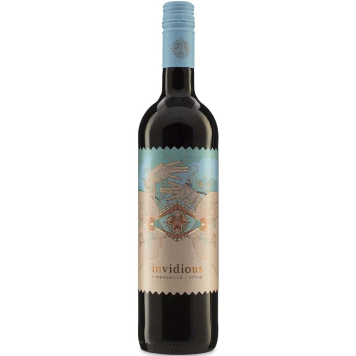 Invidious Red 2022 wine bottle