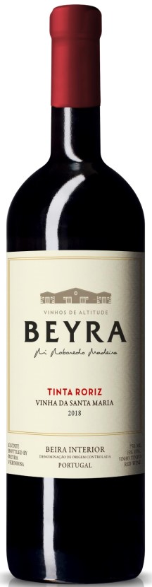 Beyra Tinta Roriz Vinha da Santa Maria 2018 i trækasse wine bottle
