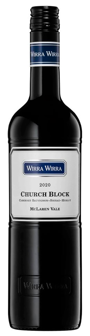 Wirra Wirra Church Block McLaren Vale 2020 wine bottle