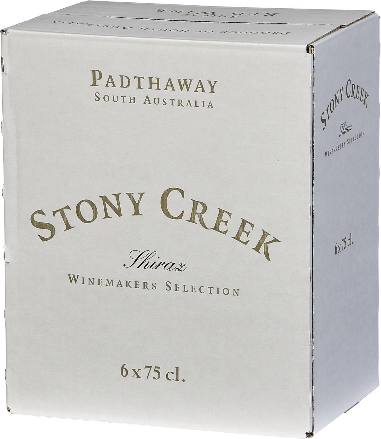 Stony Creek Shiraz, Padthaway wine bottle