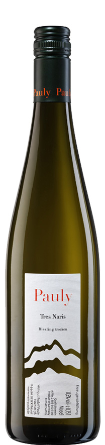 Axel Pauly Riesling trocken Tres Naris Mosel 2020 wine bottle