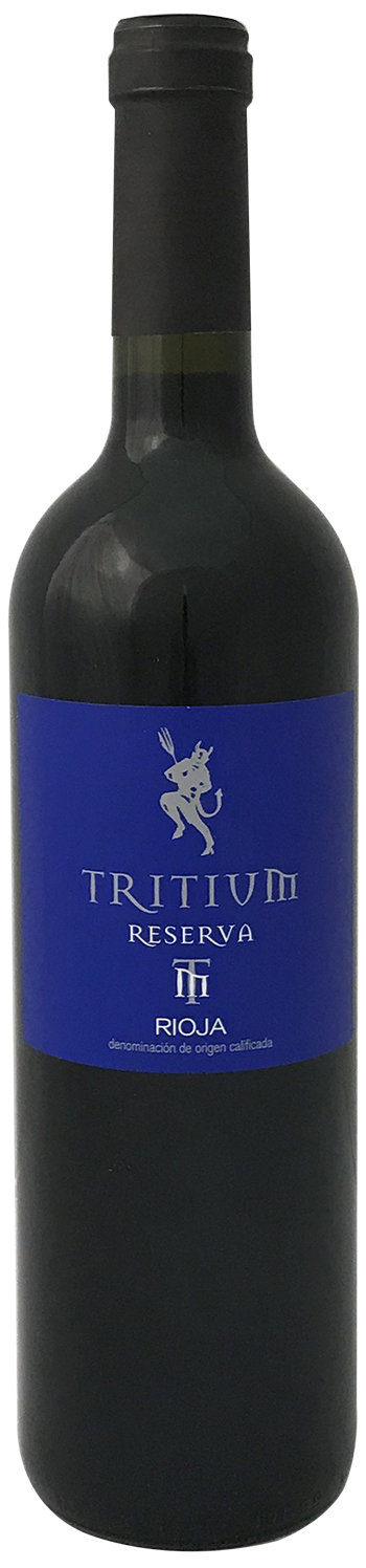 Tritium Reserva 2013 wine bottle