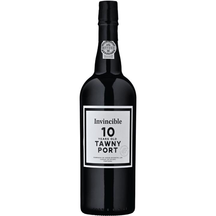 Invincible 10 Years Old Tawny Port wine bottle