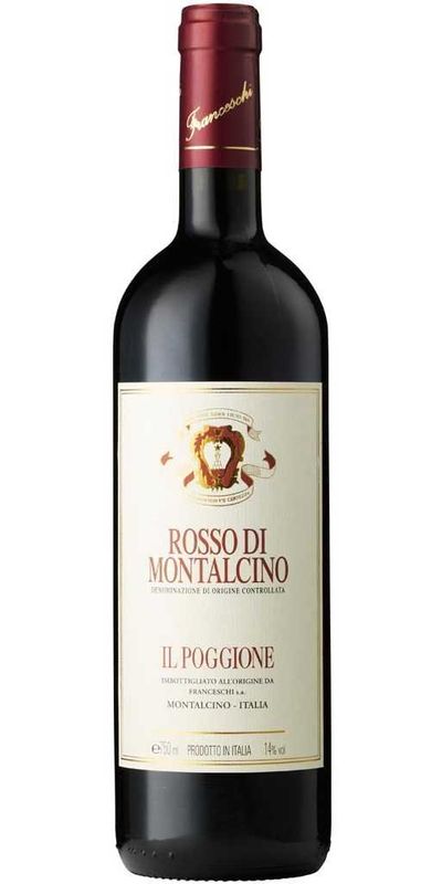 Poggione, Rosso di Montalcino 2023 wine bottle