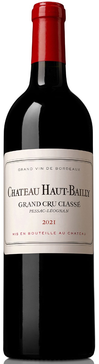 Chateau Haut Bailly Pessac Leognan Cru Classe 2021 wine bottle