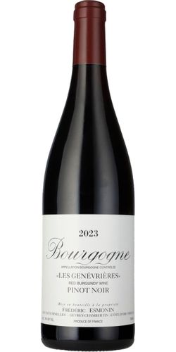 Domaine Frederic Esmonin, Bourgogne Pinot Noir, Les Genévrières 2023 wine bottle